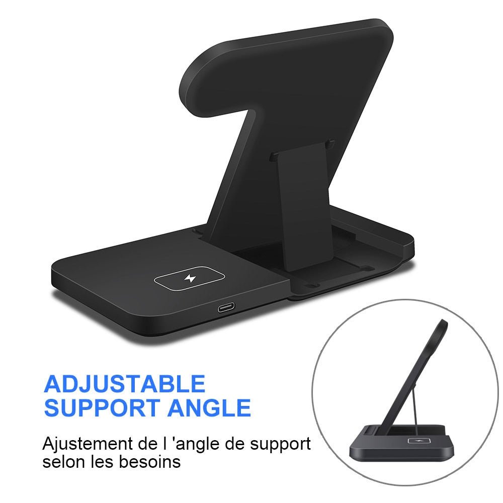 3in1 Wireless Fast Charger Dock Station - Wow Store