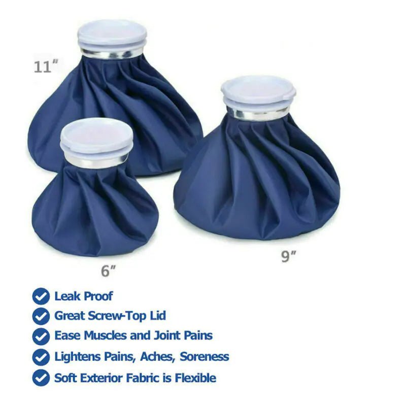 3PCS Ice Bags Packs Knee Neck Reusable Cold Relief Pain Headache Sport Injury - Wow Store