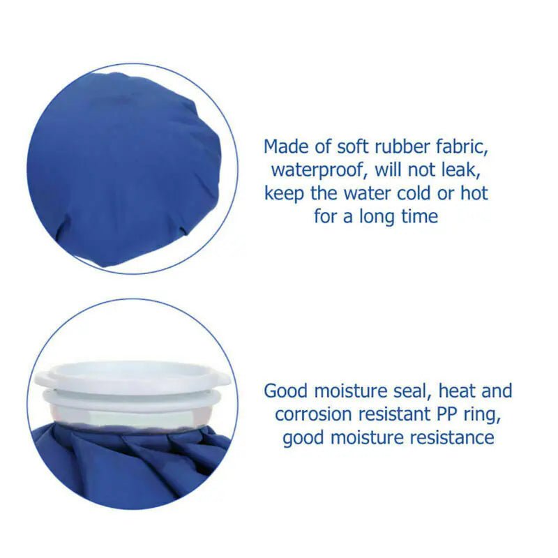 3PCS Ice Bags Packs Knee Neck Reusable Cold Relief Pain Headache Sport Injury - Wow Store