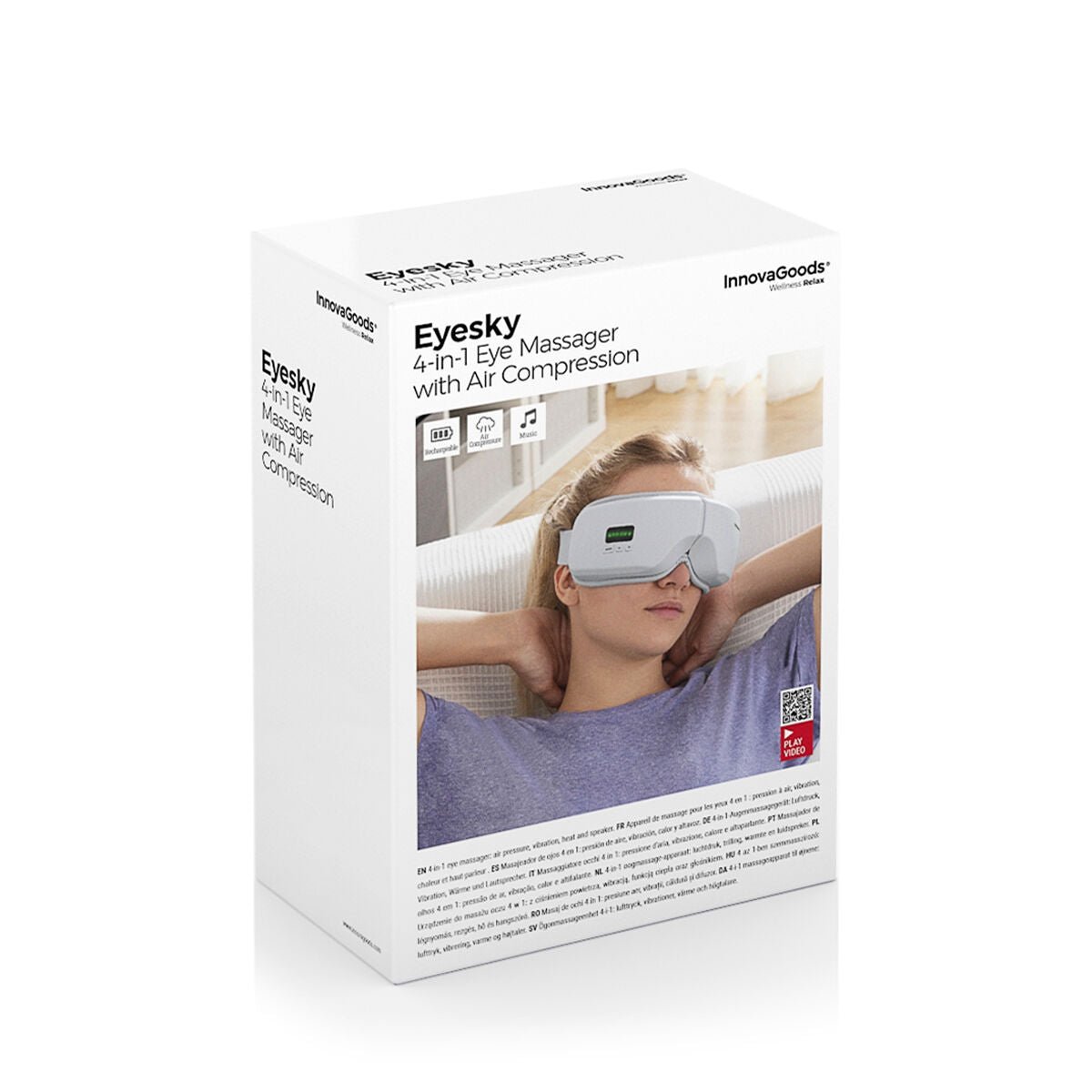 4 - In - 1 Eye Massager with Air Compression Eyesky InnovaGoods - Wow Store
