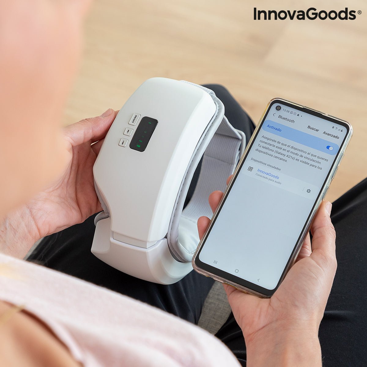 4 - In - 1 Eye Massager with Air Compression Eyesky InnovaGoods - Wow Store