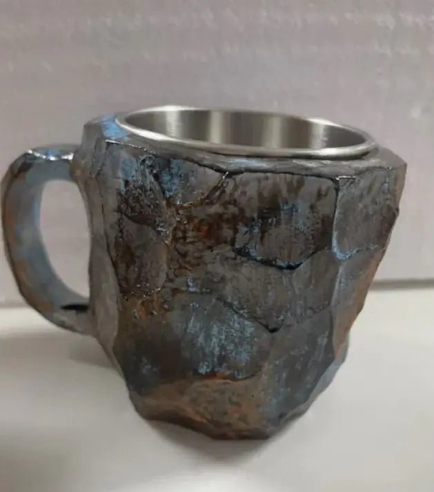 400ml Resin Mineral Crystal Coffee Mugs With Handles Elegant Fake Mineral Crystal Cup For Workplace Home Decor Christmas Gift Kitchen Gadgets - Wow Store