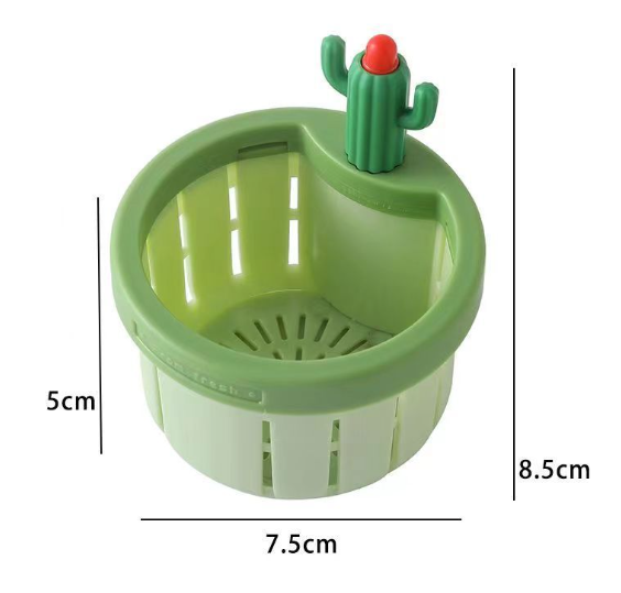 Cactus Designer Sink Strainer with Automatic Dumping Mechanism