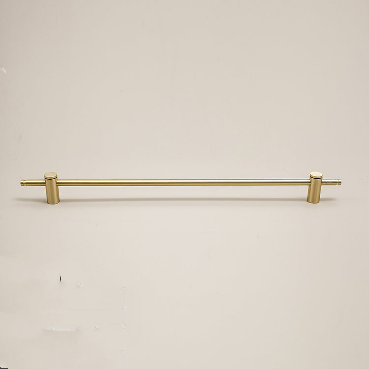 Slim Bar Cabinet Handle in Brushed Gold-Tone, 6 Lengths — view 3