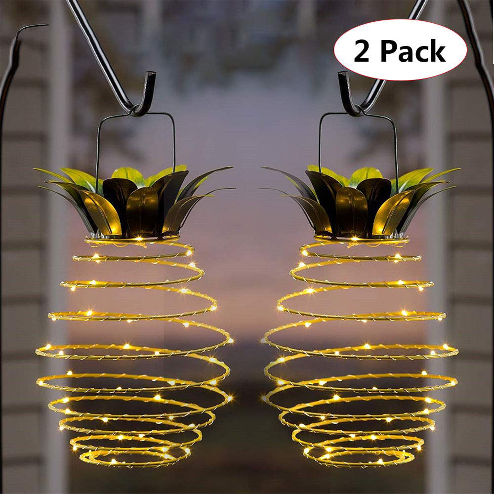 Solar Pineapple Decorative Garden Light