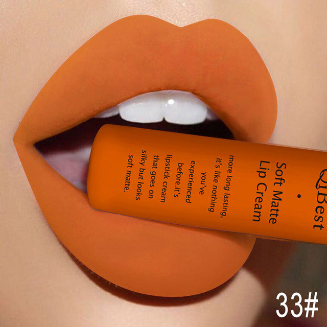 Matte Liquid Lip Gloss - Long-Lasting Non-Fading Finish