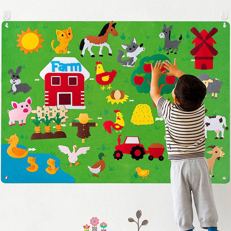 Premium Educational Felt Storyboard