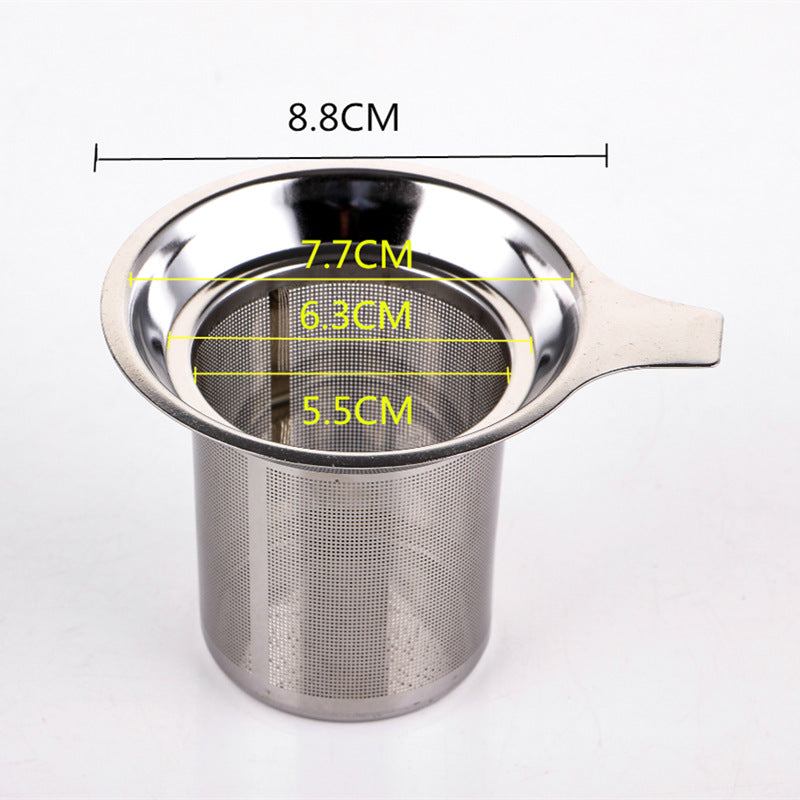 Premium Stainless Steel Tea & Coffee Filter Mesh Cup