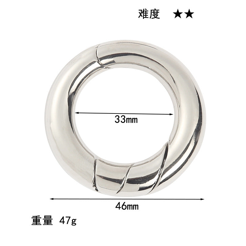 Luxury Puzzle Lock - Premium Zinc Alloy Intelligence Toy