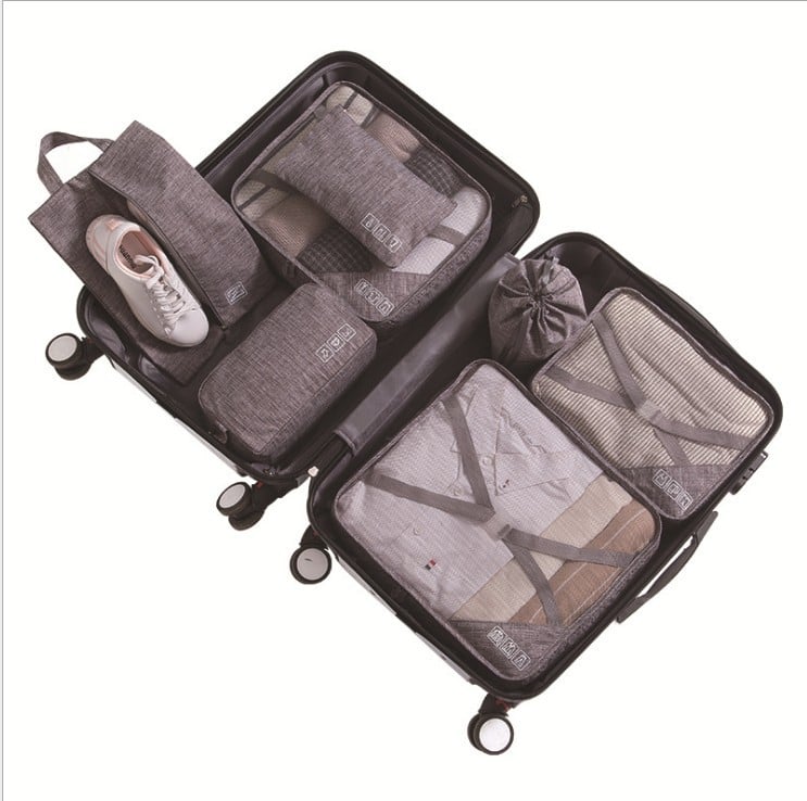 Luxury Travel Organizer & Storage Bag Set