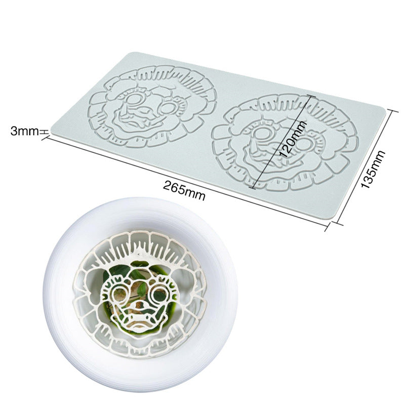 Artisan Leaf Lace Silicone Mold