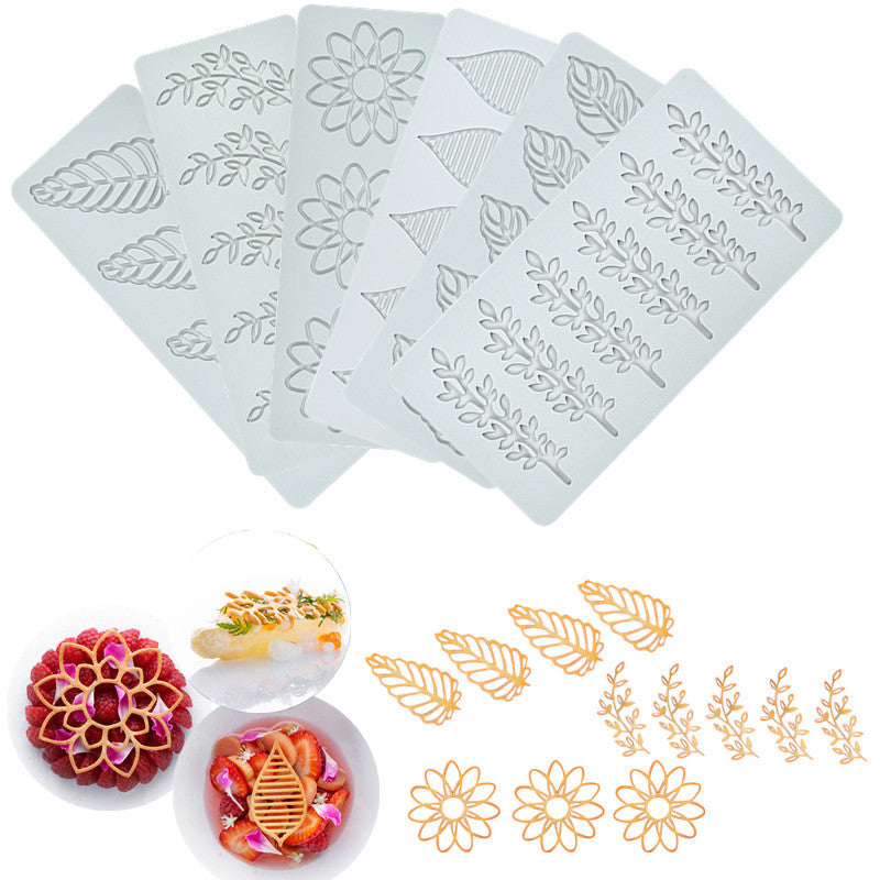 Artisan Leaf Lace Silicone Mold