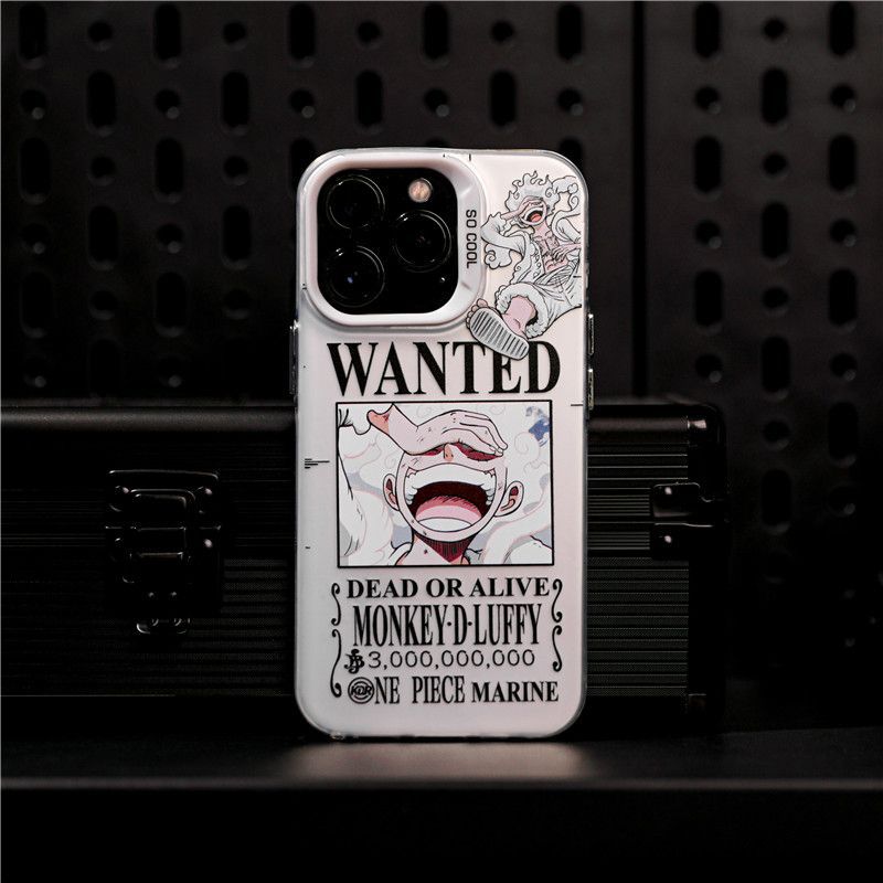 Anime-Inspired Electroplated Phone Case