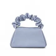 Portable Leather Cosmetic Bag with Handle
