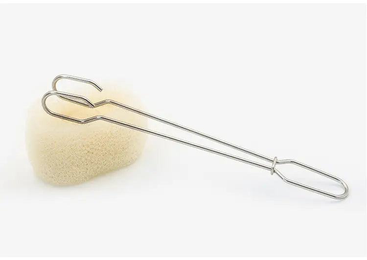 Rotary Bottle Cleaning Brush with Magic Sponge