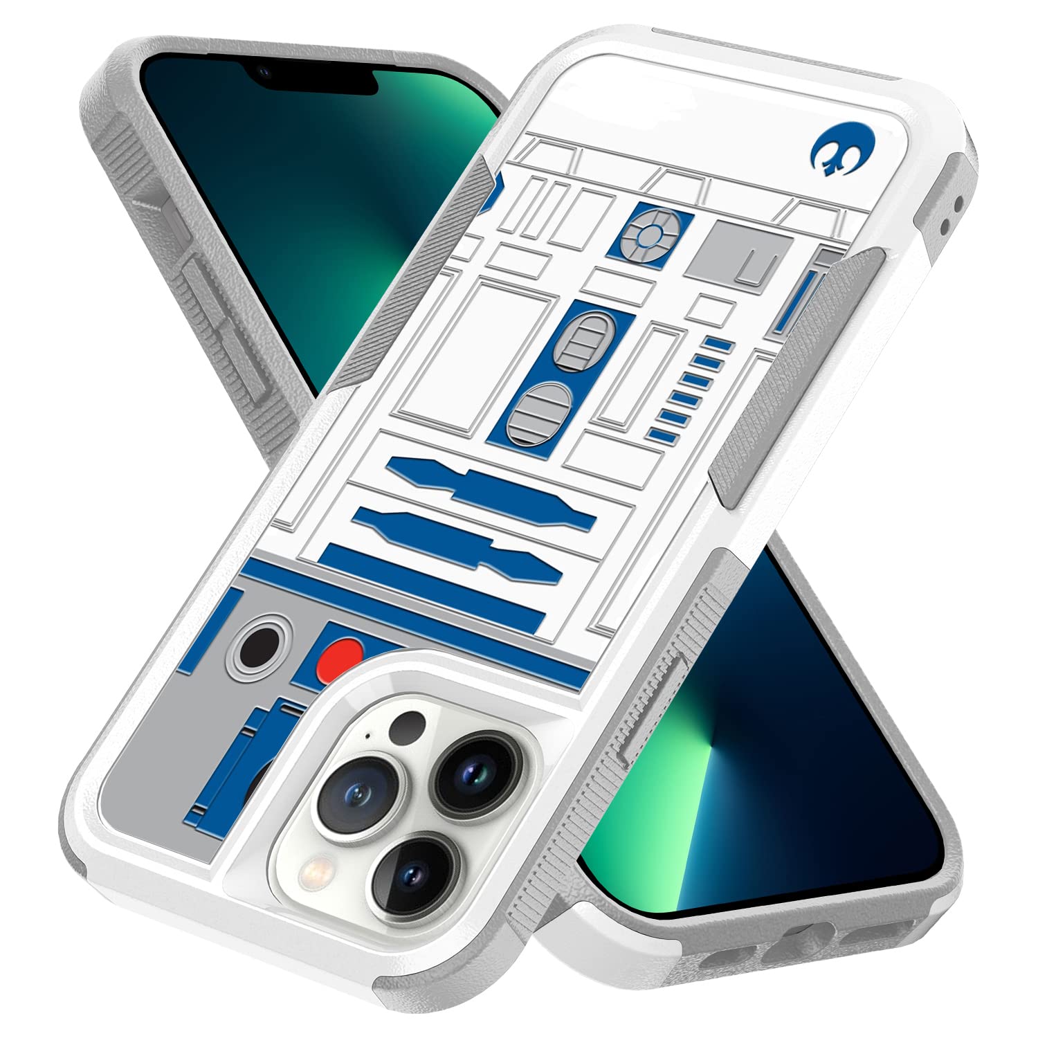 Droid Robot Hybrid Armor iPhone 13 Pro Max Case