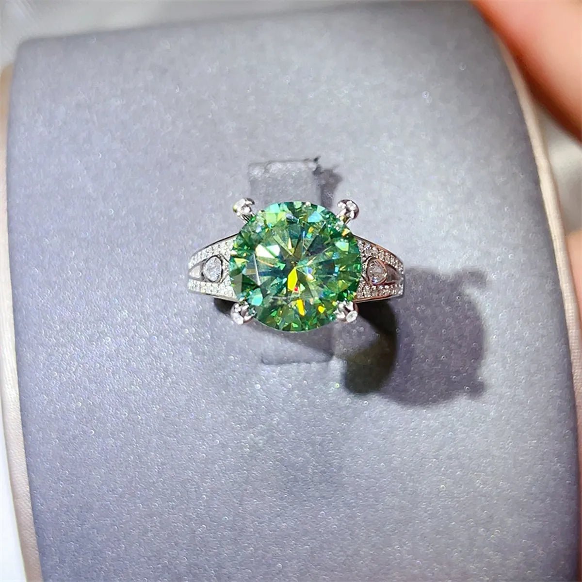 5 Carat Moissanite 925 Sterling Silver Ring - Wow Store