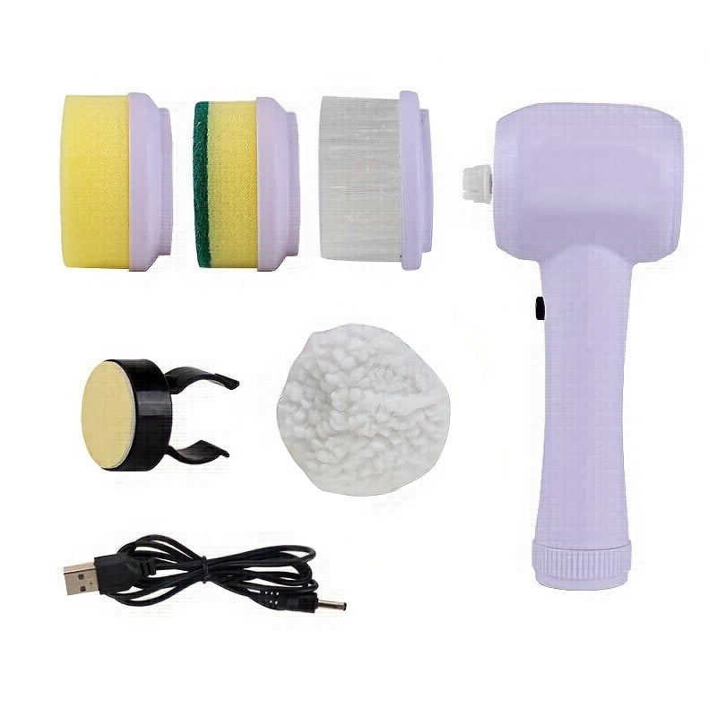 5-in-1 Electric Rotary Brush Cleaner for Home Use - WowStore.live