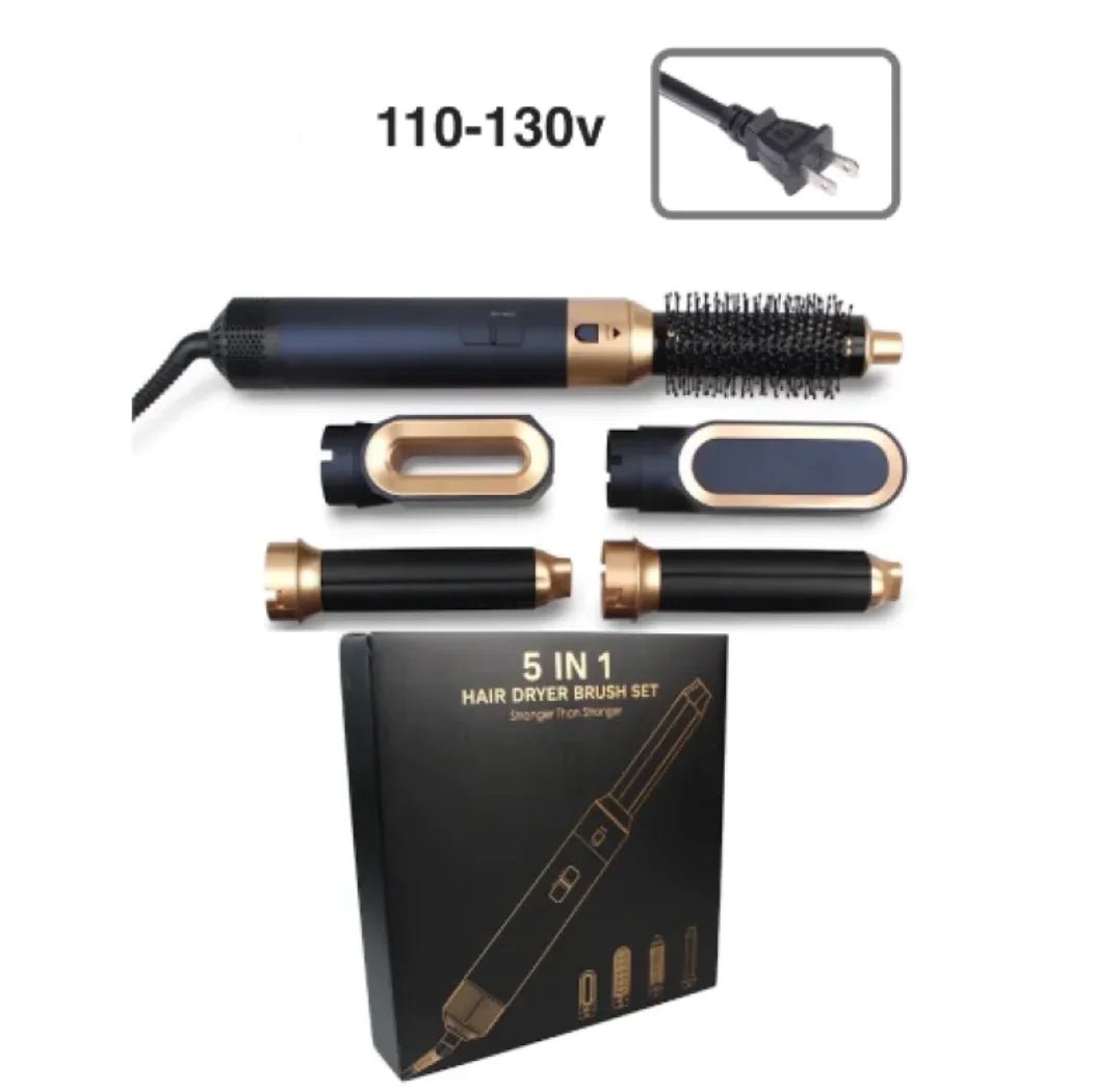 5 - in - 1 Multi - Hair Styler & Hot Air Blow Dry Brush - Wow Store