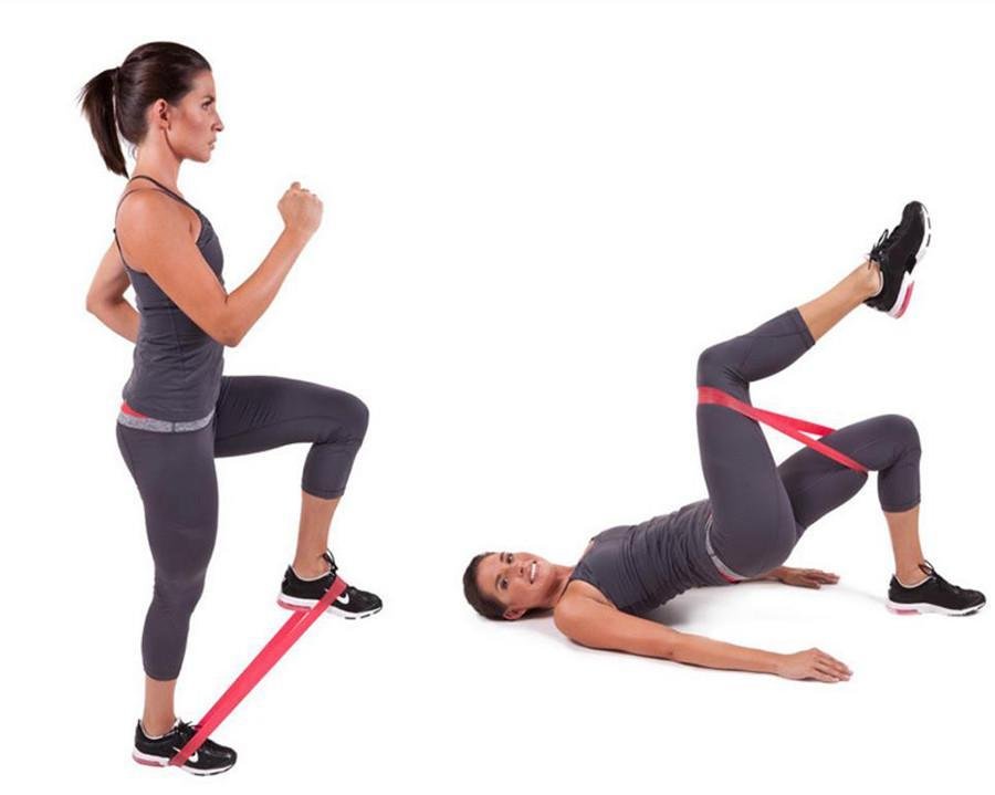 5 Piece Set of Resistance Body Bands with Carry Bag - Wow Store