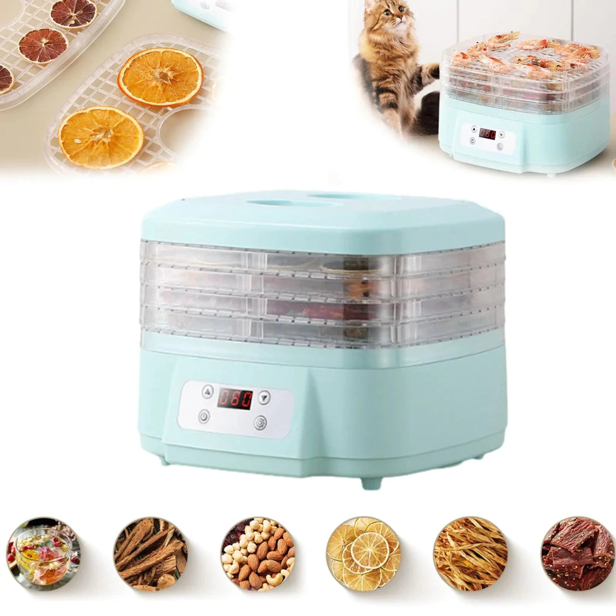 5 - Tier Home Freeze Dryer & Food Dehydrator for Candy and - Wow Store