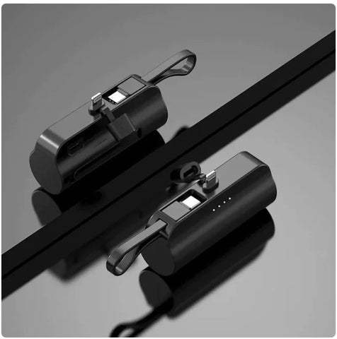 5000mAh Portable Charger with Built - In Cable - Wow Store