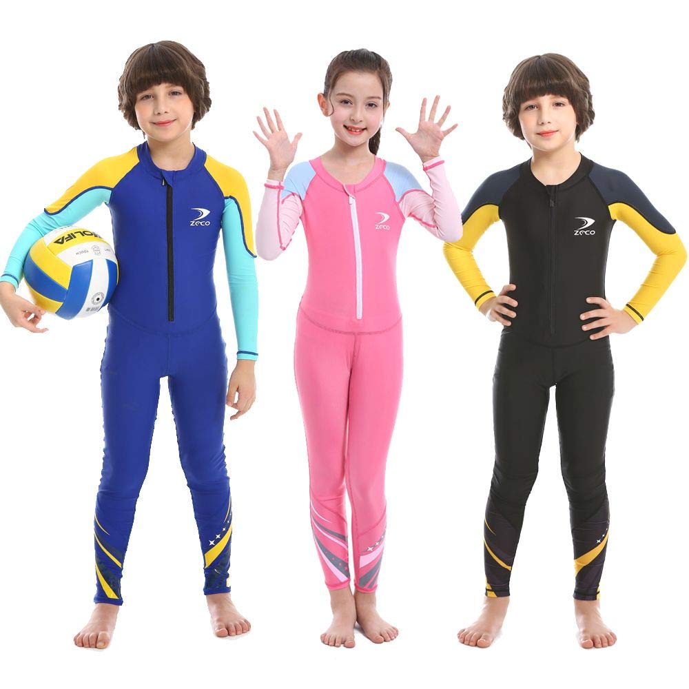 Kids Full Body Sunsuit - UPF50+ Rash Guard Swimwear