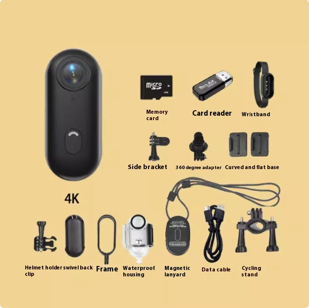 Ultra-Compact 4K Waterproof Action Camera