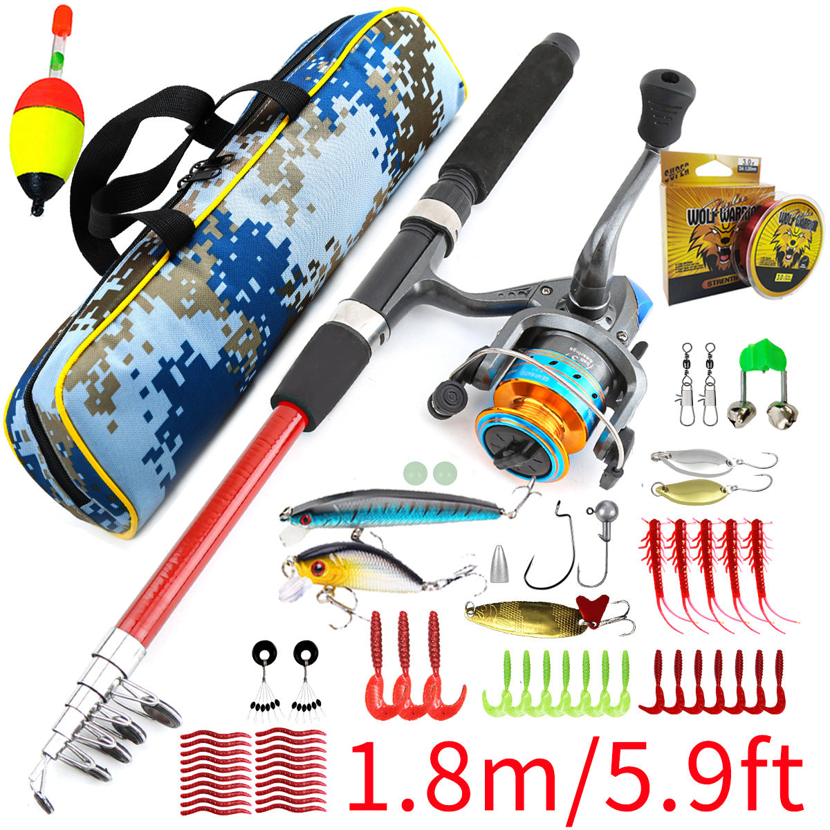 Premium Fishing Gear Set - Complete Angling Collection