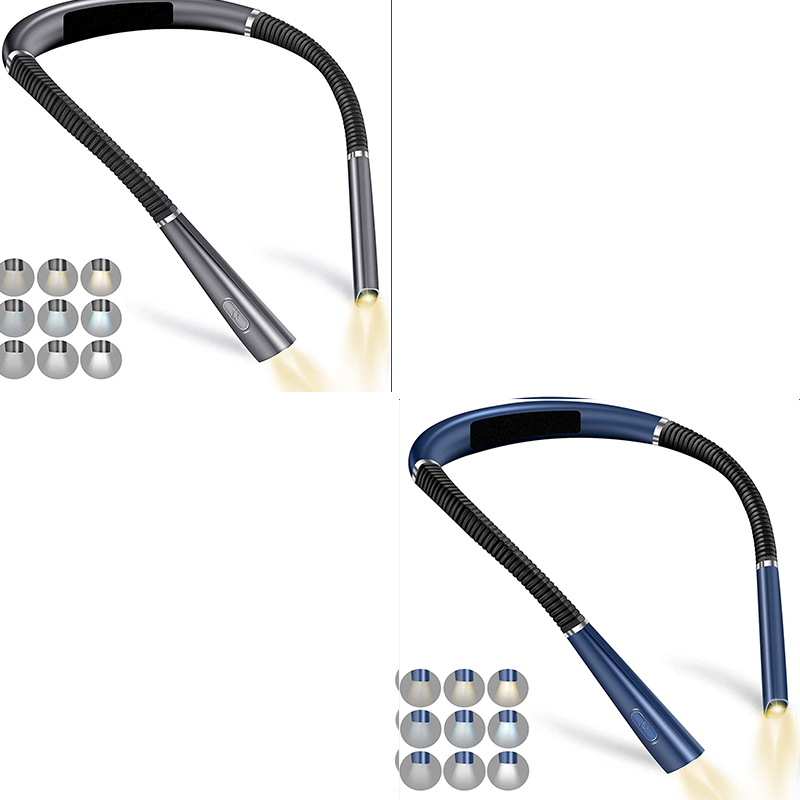LED Neck Reading Lamp with Eye Protection