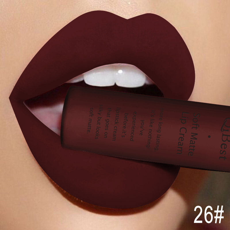 Matte Liquid Lip Gloss - Long-Lasting Non-Fading Finish