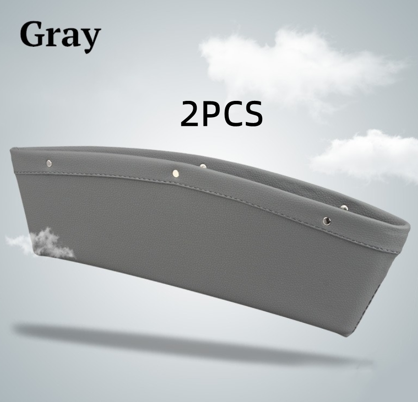 Faux-Leather Car Seat Gap Storage Organiser