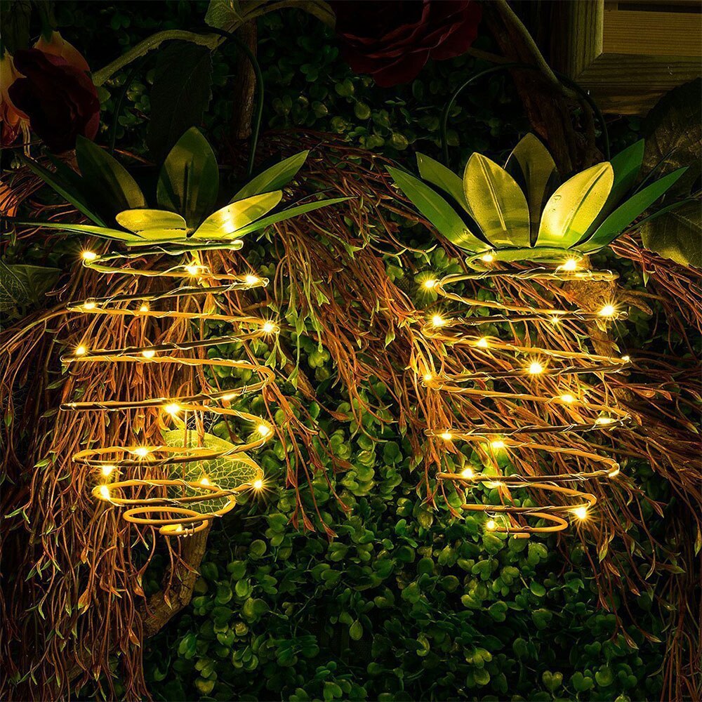 Solar Pineapple Decorative Garden Light