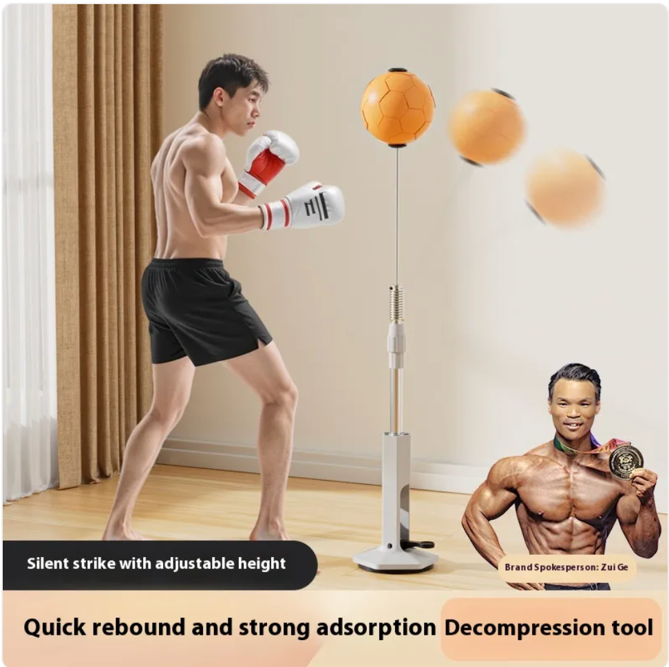 Leather Boxing Rapid Response Training Ball