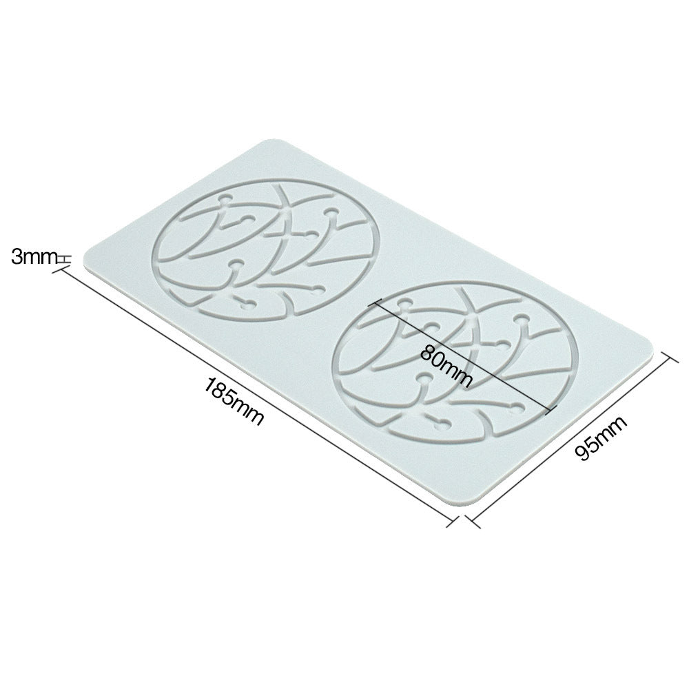 Pineapple Fruit Crisps Silicone Lace Baking Mat