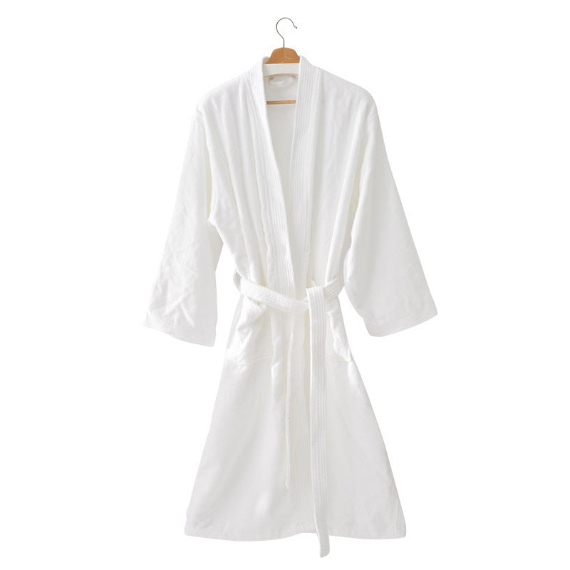 Premium Cotton Waffle Bathrobe