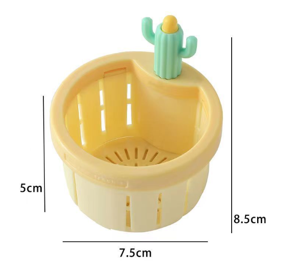 Cactus Designer Sink Strainer with Automatic Dumping Mechanism