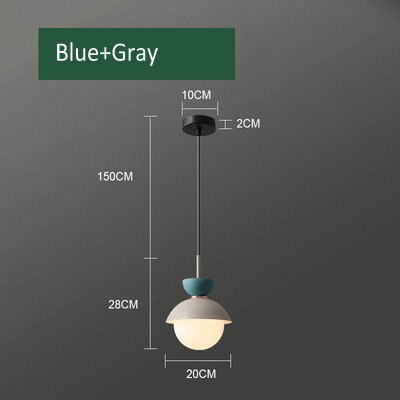 Nordic Glass Ball Pendant Lamp
