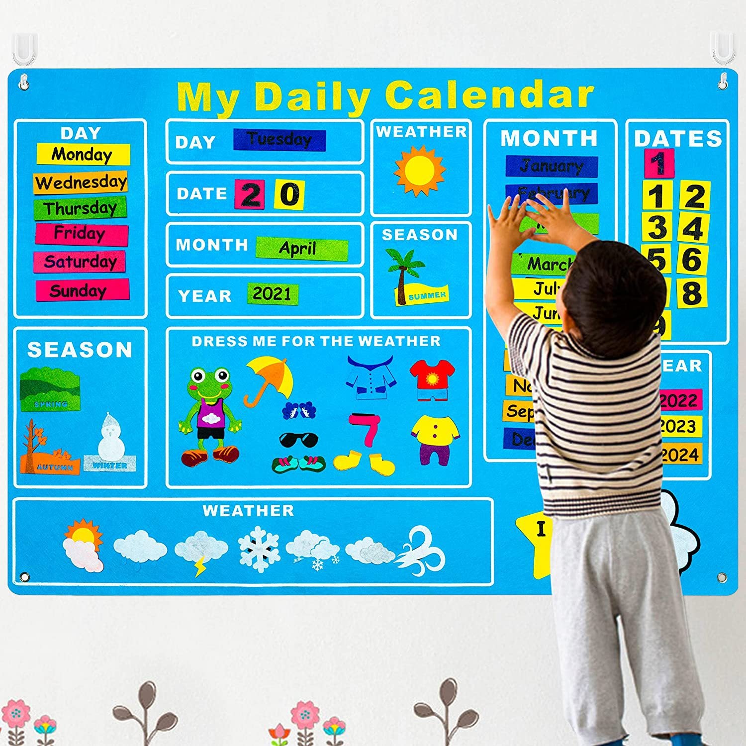 Premium Educational Felt Storyboard