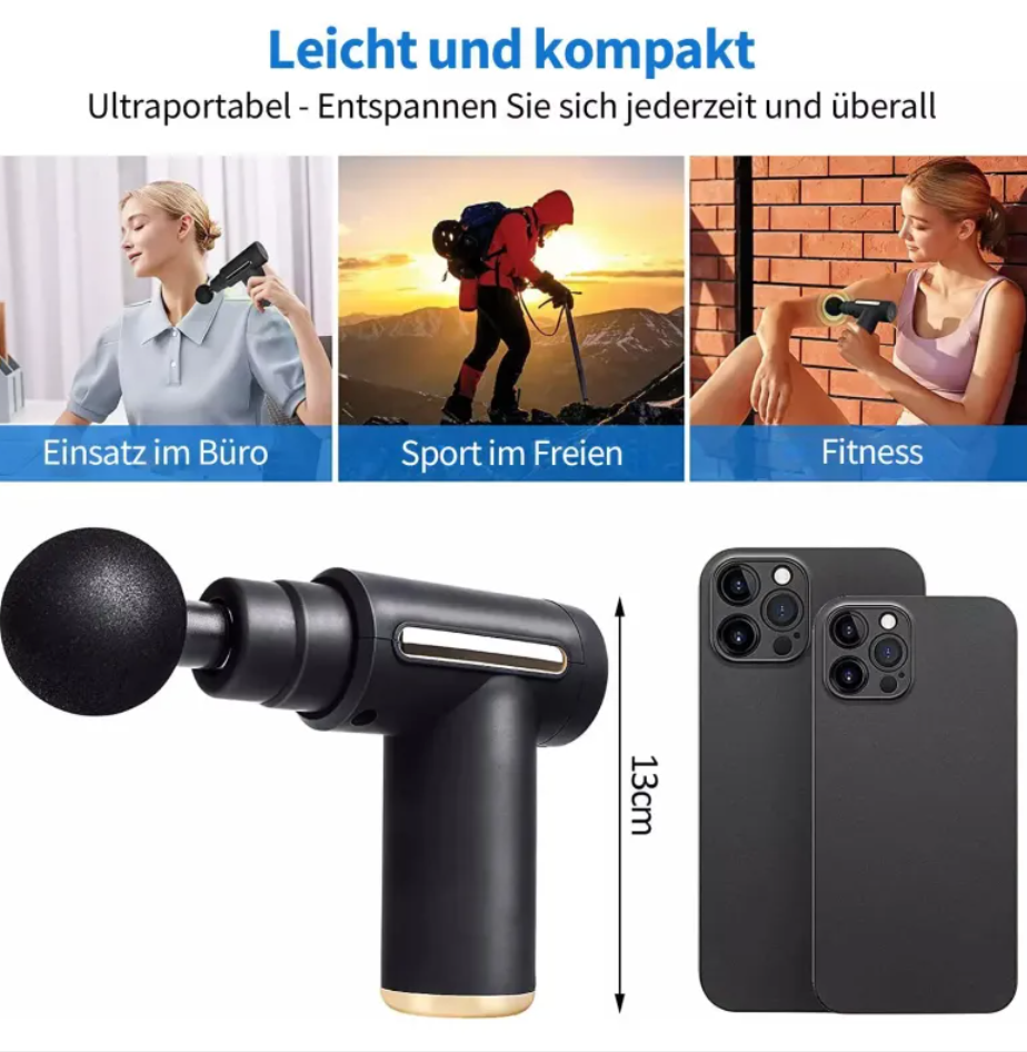 Compact Percussion Massage Gun