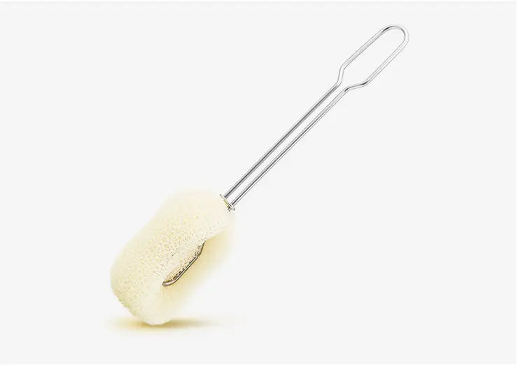 Rotary Bottle Cleaning Brush with Magic Sponge