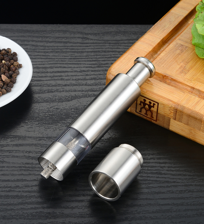 Artisan Stainless Steel Pepper Grinder