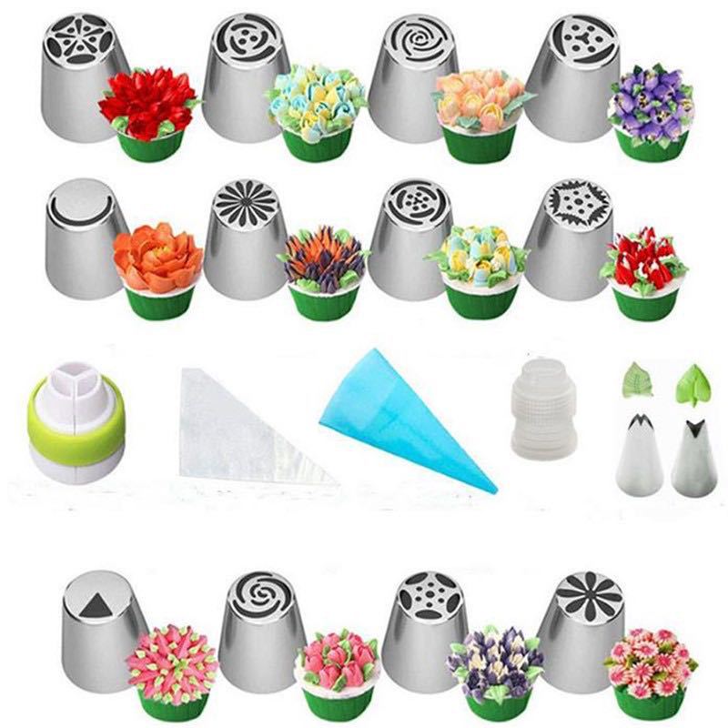 27-Piece Russian Pastry Tip Set