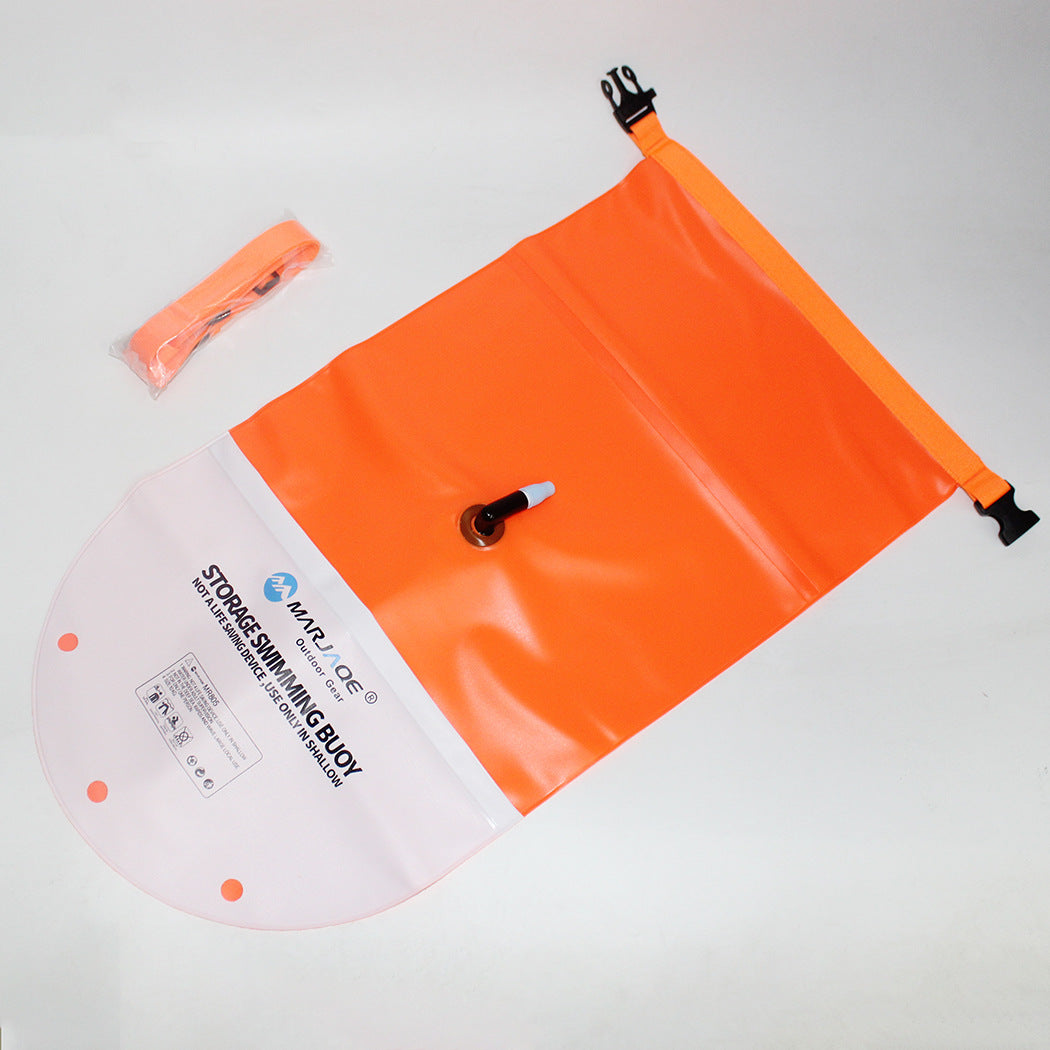 Waterproof Inflatable Swimming Bag with Storage