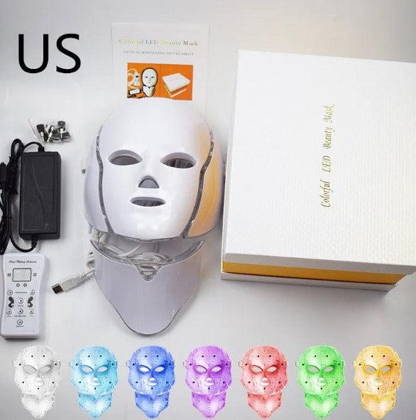 Seven Color LED Light Beauty Mask