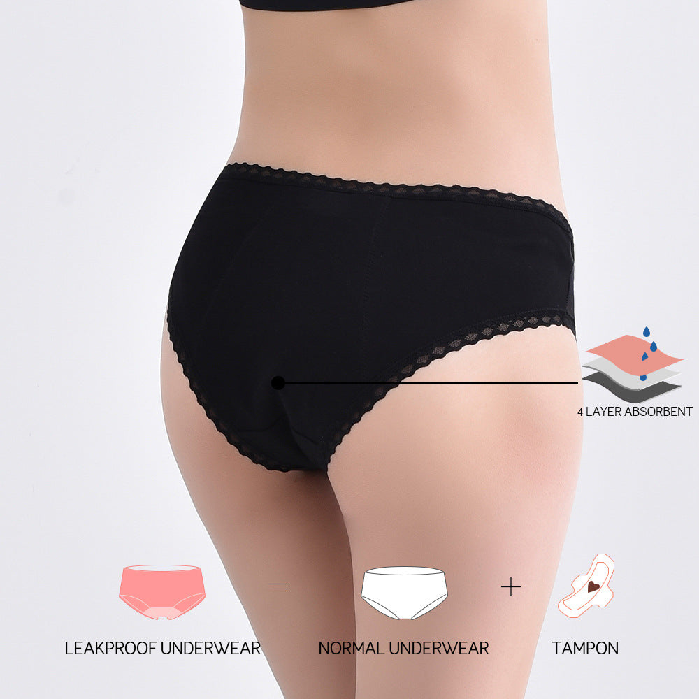 Organic Cotton Leakproof Menstrual Pants - Plus Size