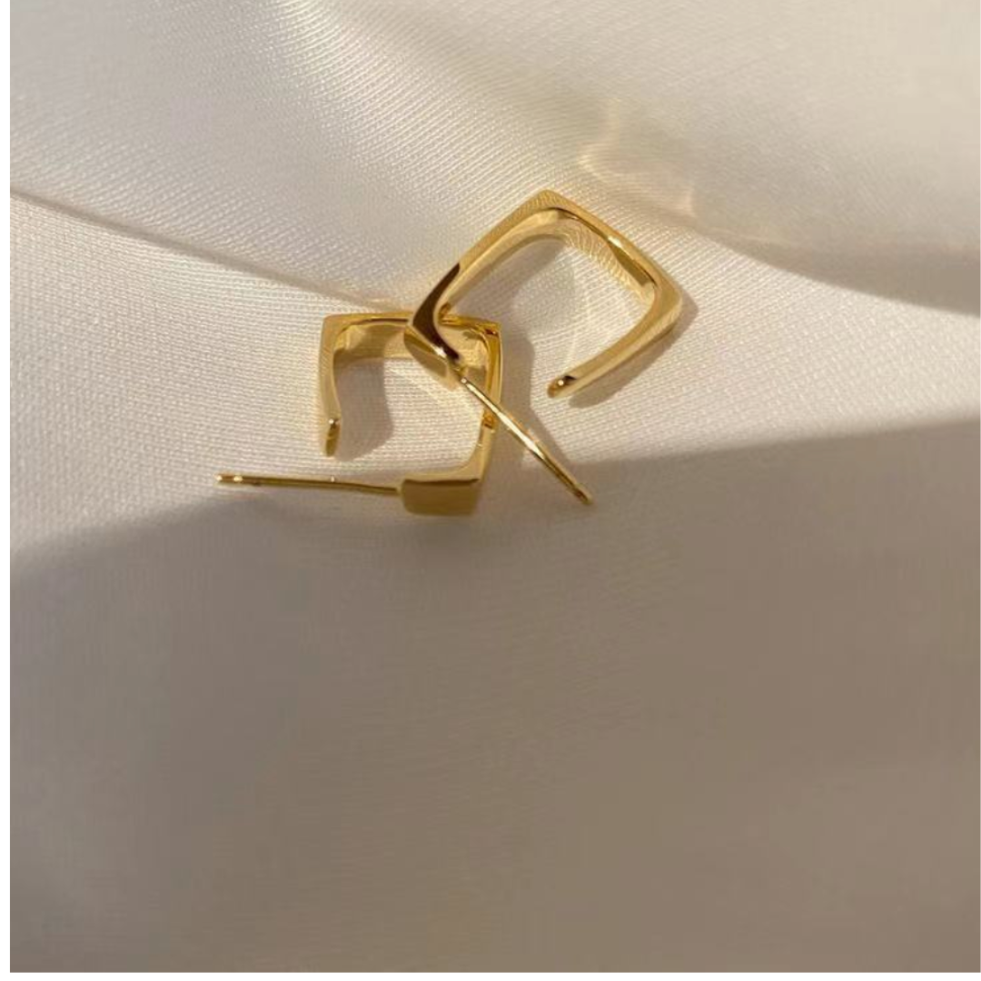 Stanley Gold-Plated Earrings