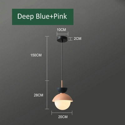 Nordic Glass Ball Pendant Lamp
