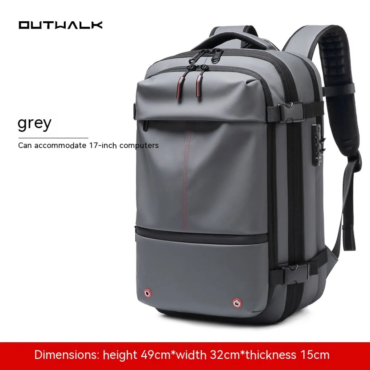 Smart Travel Backpack with Vacuum Compression System