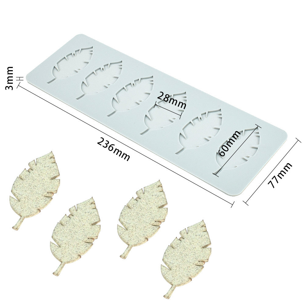 Artisan Leaf Lace Silicone Mold